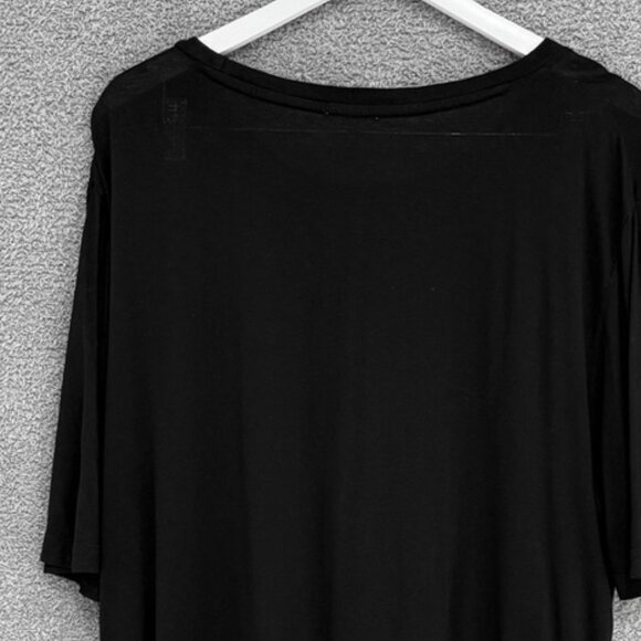 Gap Drapey Pocket T-shirt Black Large Tall - Picture 7 of 7
